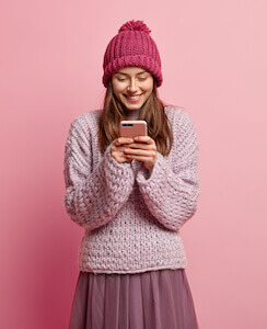 Advices using chat lines image