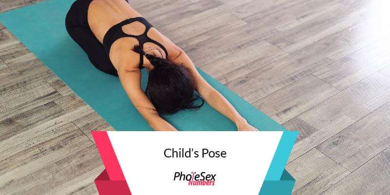 Child's pose.