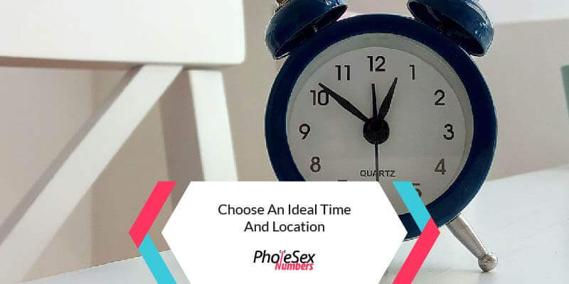 Pick the right time.