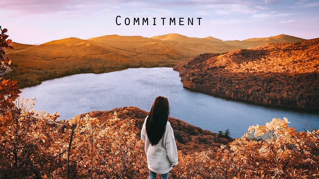 Committed woman.