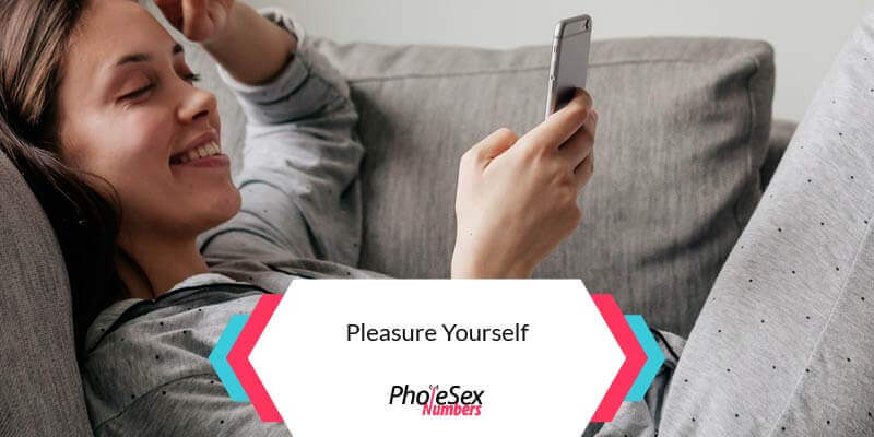 Pleasure yourself.