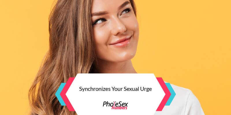 Synchronize your sexual urge.