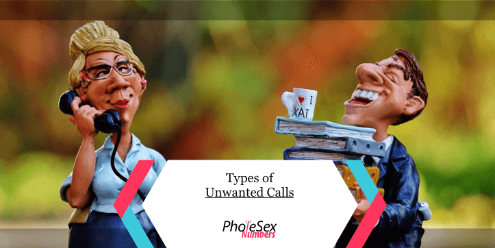 Types of unwanted calls.